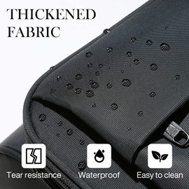 Hanke 28 Inch Luggage with Spinner Wheels Expandable Large Suitcase with Wheels Softside Check in Luggage Rolling Suitcase with Lock Lightweight Travel Luggage for Men and Women.(Dark Gray)