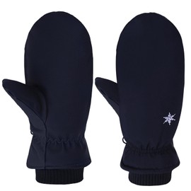 Andiwa Women's Winter Ski Gloves, Cotton Gloves, Fleece Waterproof Thermal Winter Gloves, Touch Screen Gloves for Outdoors, Skiing, Camping (Rose Women)