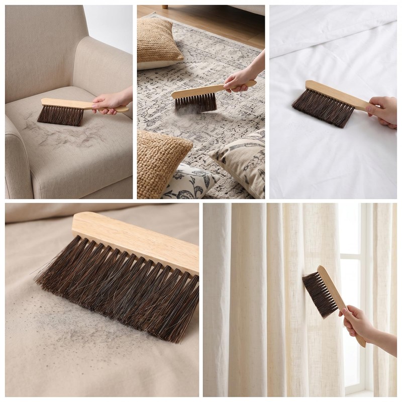 Drafting Brush, Soft Bristle Hair Brush, Mini Dusting Tool for