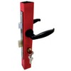 DMS Handle Black Adjustable 35 ÷ 50 for Metal Doors