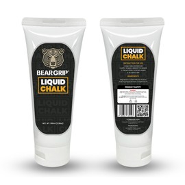 BEAR GRIP - LIQUID CHALK | Sports Chalk | Sweat Free Hands | Crossfit | Weight Lifting | Power Lifting | Rock Climbing | Bodybuilding (100ml)