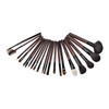 21pcs Makeup Brush Set Wooden Handle Eyeshadow Foundation Blush Brush