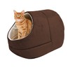 GOOPAWS Cat Cave for Cat and Warming Burrow Cat Bed,