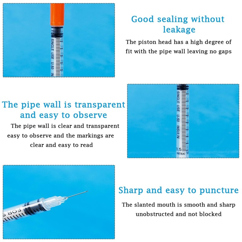 14 pack 1ml dispensing measuring tool with 31G (8mm long),