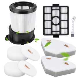 IP3251 Filter Replacements Compatible with Shark IP3251, IP3252, IP3124, Kit includes 1 HEPA Filters,1 Post-Motor Filter and 4 Pre Filters