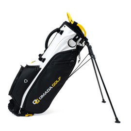 OMADA GOLF Kentri Midsize Golf Bag | Durable & Lightweight Golf Stand Bag | 4-Way Golf Club Divider | Golf Club Bags with Strap & Stand