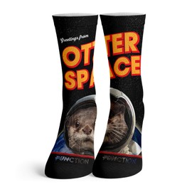 Function - Greetings From Otter Space Fashion Sock