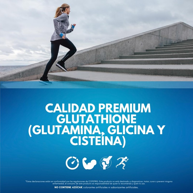 Flairfit® Suplemento En Cápsulas, Glutathione Blend, Glutation - Glutamina, Glicina