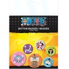 ABYstyle - One Piece Set with Skulls 2 Badge Metal,