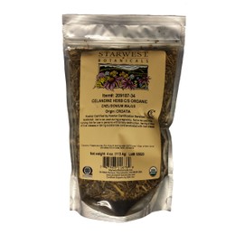 Organic Celandine Herb C/S, 4oz, 4 ounces