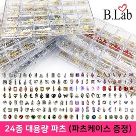 See detailed information 24 types of large-capacity gel nail art nail parts Stone View Lab Diamond Stones / 24종 대용량 젤네일아트 네일파츠 스톤 뷰랩 다이아스톤즈