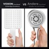 VOXON VOXON Duschkopf mit Schlauch 1,8m, Handbrause Duschbrause Gro?, Duschkopf