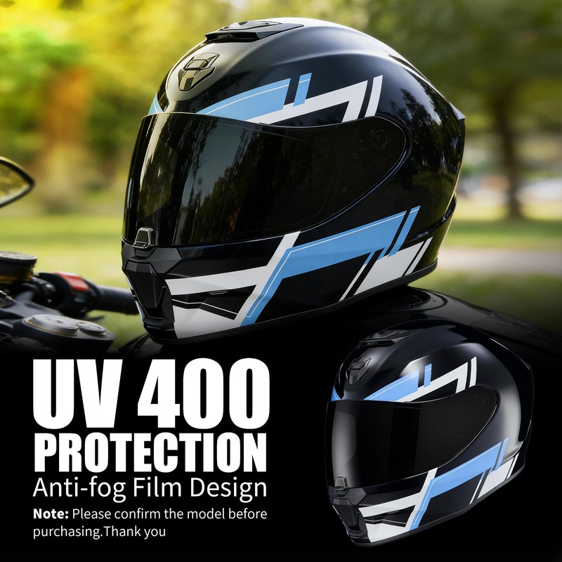 VCOROS R420 Helmet Shield -R420 Motorcycle Helmet Visor Face Shield