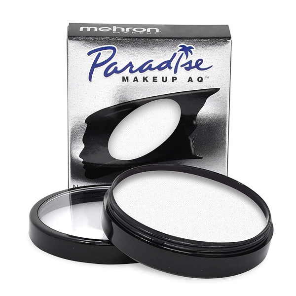 Mehron Makeup Paradise Makeup AQ Face & Body Paint (1.4 oz) (White)