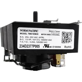 TMD1EM35 - OEM Upgraded Replacement for General Electric Dryer Timer