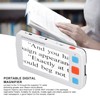 5.0in Electronic Digital Magnifier Portable Reading Aid 4X‑32X Zoom 17
