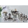 Buckingham Professional Stainless Steel Cocktail Set 750 ml, Hammered Effect