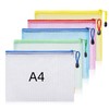 Plastic Wallets A4 Zip Wallets Ziplock Bags Plastic Mesh Document