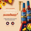 Torani Sugar Free Raspberry Syrup and Sugar Free Peach Syrup