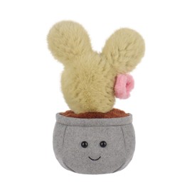 Apricot Lamb Cactus Plant Plush Toys for Children, Soft Cute Cuddly Toy for Baby Girls and Boys, Fluffy Cactus Plant, Green, 24 cm