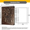 DDFE DND Journal Notebook,Unique 400 Page Book with 3D Embossed