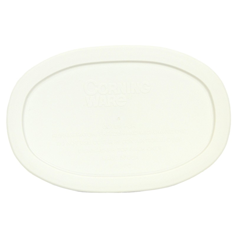 CorningWare F-15-PC 15oz French White Plastic Lid (4-Pack)