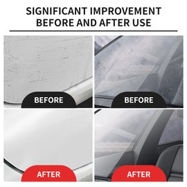 Realjoy Auto-Kratzer-Reparaturpaste,2Stück Kratzer-Reparatur Wachs+1Stück Glasölfilmentferner für Auto,Autolack Reparatur Polieren Paste,Auto Kratzerentfernungs,Auto-Kratzer-Entferner für Entfernung