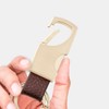 [Slip On] Key Ring (Carabiner Key Ring, ZHK-2202, Black, Square)