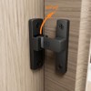 ETEKJOY Heavy-Duty Flip Latch Lock 90/180 Degree Sliding/Swinging Door Lock