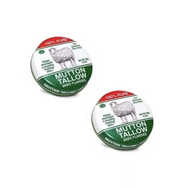 GERMA MUTTON TALLOW 100% PURE.SEBO FLANDES 0.7 OZ( 2 Pack )