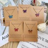Unbranded Butterfly Necklace Pendant For Women Girls GIFT Make A