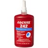 Loctite 24241 Blue 242 Medium Strength Threadlocker, 250 mL Bottle