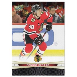 2023-24 Upper Deck TH Duos #67 Connor Bedard Rookie Card RC, Andreas Athanasiou Hockey Card Chicago
