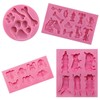 Funshowcase Puppy Dogs Fondant Mould 4-Count