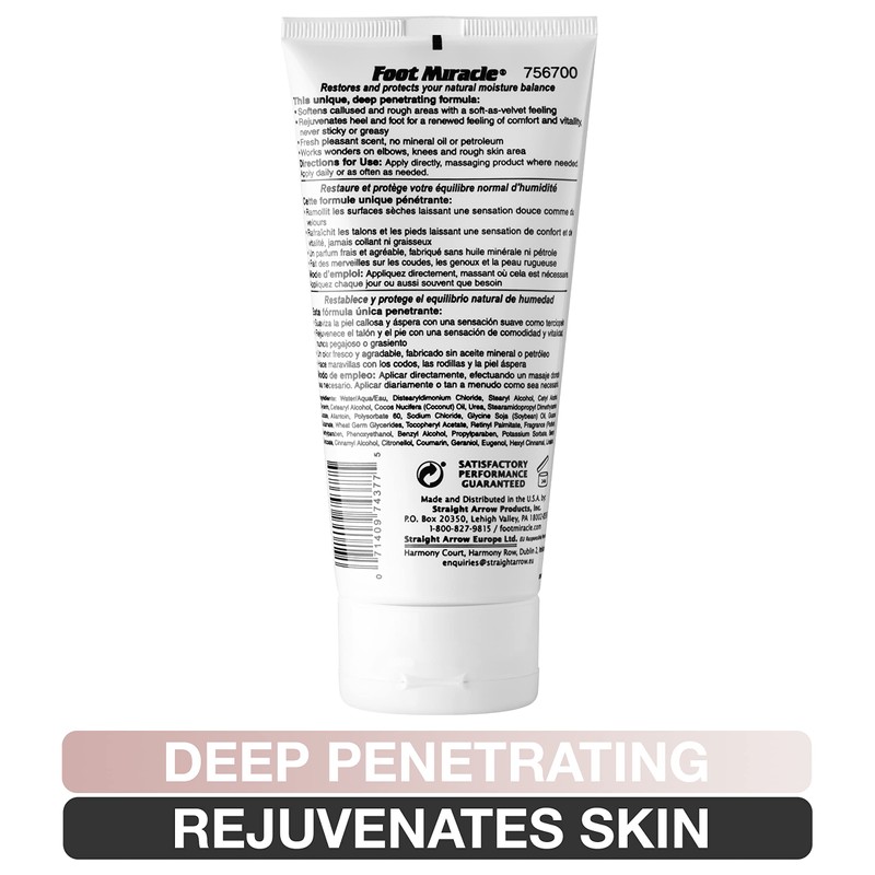 6149352 PT# 743776 Foot Miracle Cream 6oz Foot in Tube