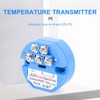 Happysnow RTD PT100 Temperature Transmitter DC24V Minus 50~100 Degrees Output