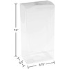 Clear PET Plastic Storage Boxes – Transparent Gift Boxes, Empty