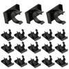 LEEQ 20pcs Kitchen Skirting Clips Heavy Duty Kitchen Kickboard Pedestal