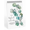 Inkdotpot Greenery Perpetual Calendar, Important Dates to Remember- 6x9 Monthly