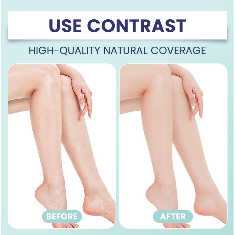 LOPHE Body Coverage Perfector, Leg Makeup Waterproof No Transfer Full