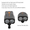 Portable USB Rechargeable Bike Front Light Bicycle Taillight Cycling Light