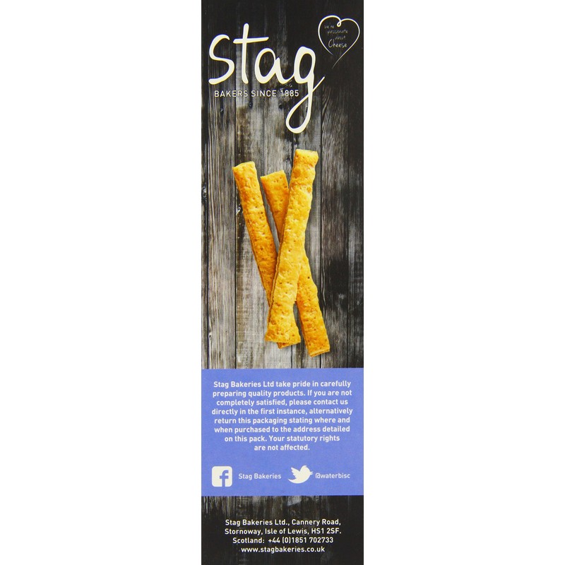 Stag Bakeries Cheese Straws with Strathdon Blue 100g