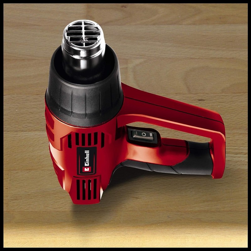 Einhell Heißluftpistole TH-HA 2000/1 (2000 W, 2 Temperaturstufen 350°/550°, Überhitzungsschutz,