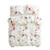 Wake In Cloud - Floral Duvet Cover Set Twin, 100%