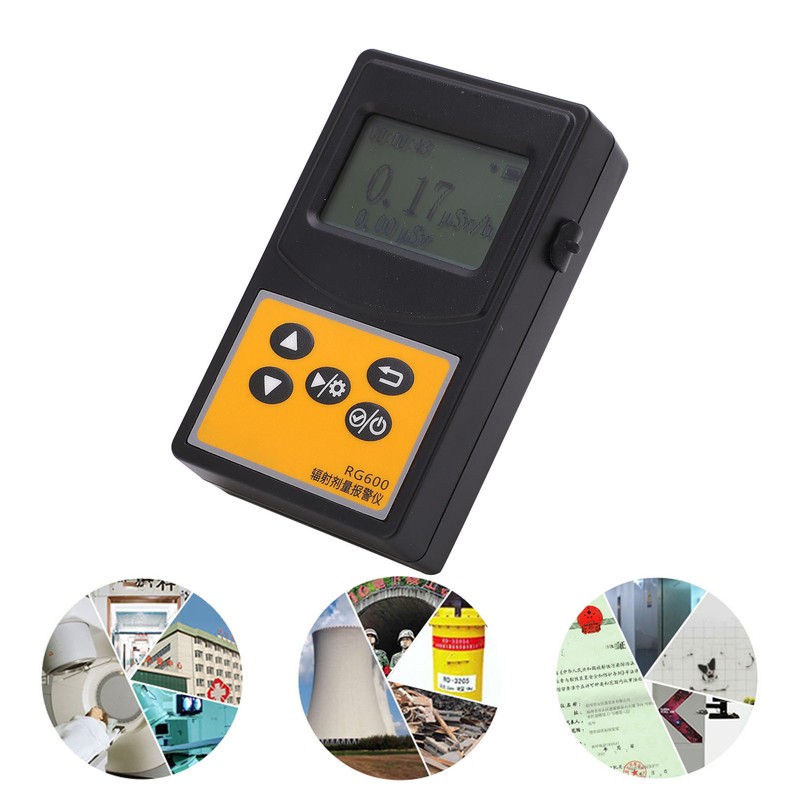 Nuclear Radiation Detector Sensitive Triple Protection Accurate Radiation Detector Geiger