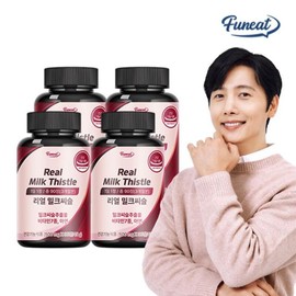 Furnit 퍼니트 이상우 간건강 리얼 밀크씨슬 4병 12개월분 Furnit Lee Sang-woo Liver Health Real Milk Thistle 4 Bottles 12-Month Supply