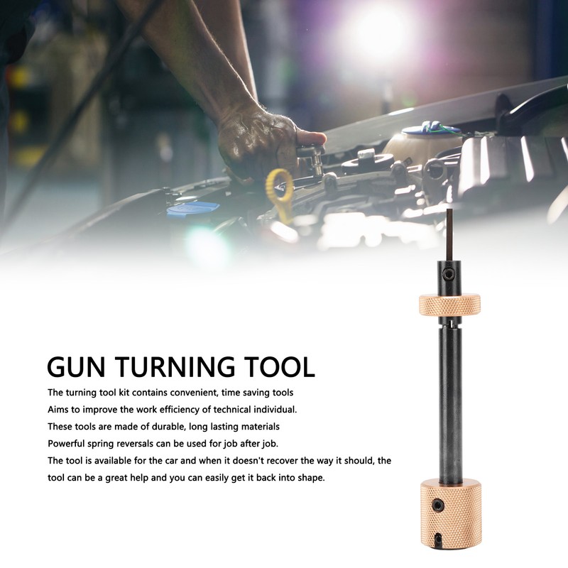 Quick Gun Turning Tool Carbon Steel Multifunctional Plug Spinner for