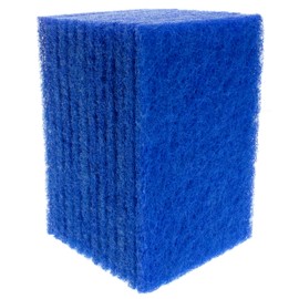 Okleen Scour Pads. Made in Europe. 12 Pack, Blue, 4 x 6 Inch Odorless General Purposes Scouring Scrubbers for Cleaning Dishes, Cutlery & Kitchen Stuff, Garage & Garden Tools, Grills & Outdoor Things