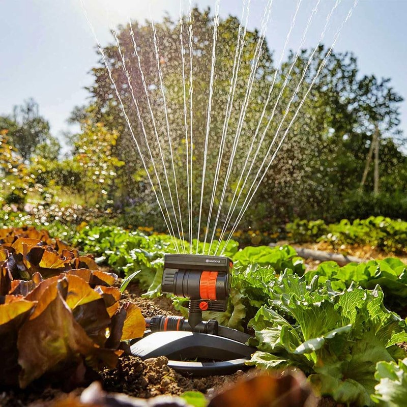 Set de aspersor Oscilante Aquazoom compact Adaptable a jardines de