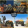 Wagons carts Foldable，Collapsible Wagon Foldable Wagon, Gather Heavy Duty Garden